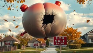 End of housing bubble